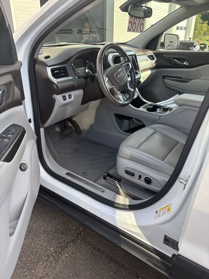 Detailed door jamb and interior trim